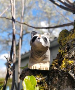 Wudimals® Tierspielzeug aus Holz | Waschbär