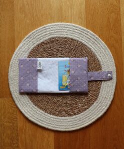 Pixibuch Hülle BLUMEN/DOTS/VIOLETT von Aylun