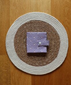 Pixibuch Hülle BLUMEN/DOTS/VIOLETT