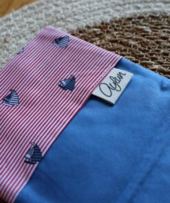 Pixibuch Hülle | Segelschiff-blau