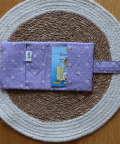 Pixibuch Hülle BLUMEN/DOTS/VIOLETT