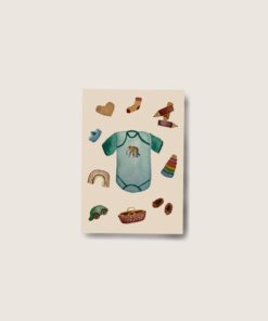 Karinlenaschmid A6 Postkarte | Geburt Body