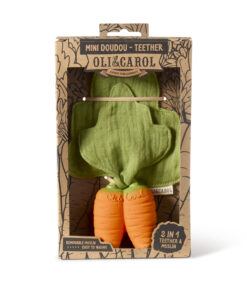 CATHY THE CARROT MINI DOUDOU-BEISSRING von Oli & Carol