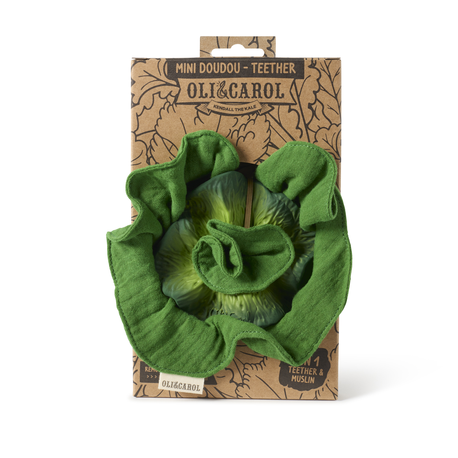 Oli&Carol MINI DOUDOU BEISSRING | Kendell the Kale