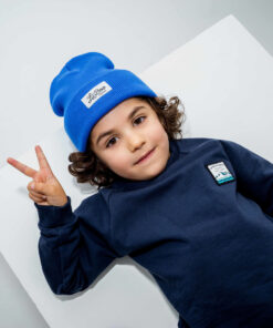 Alternative view of LIL' BOO Classic Beanie (100% Baumwolle) | blue