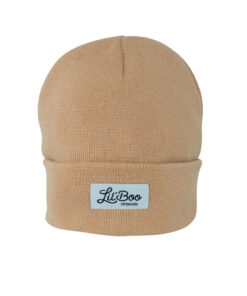 LIL' BOO Classic Beanie (100% Baumwolle) | dark sand