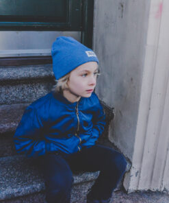 Alternative view of LIL' BOO Classic Beanie (100% Baumwolle) | med blue