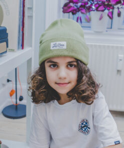 LIL' BOO Classic Beanie (100% Baumwolle) | sage