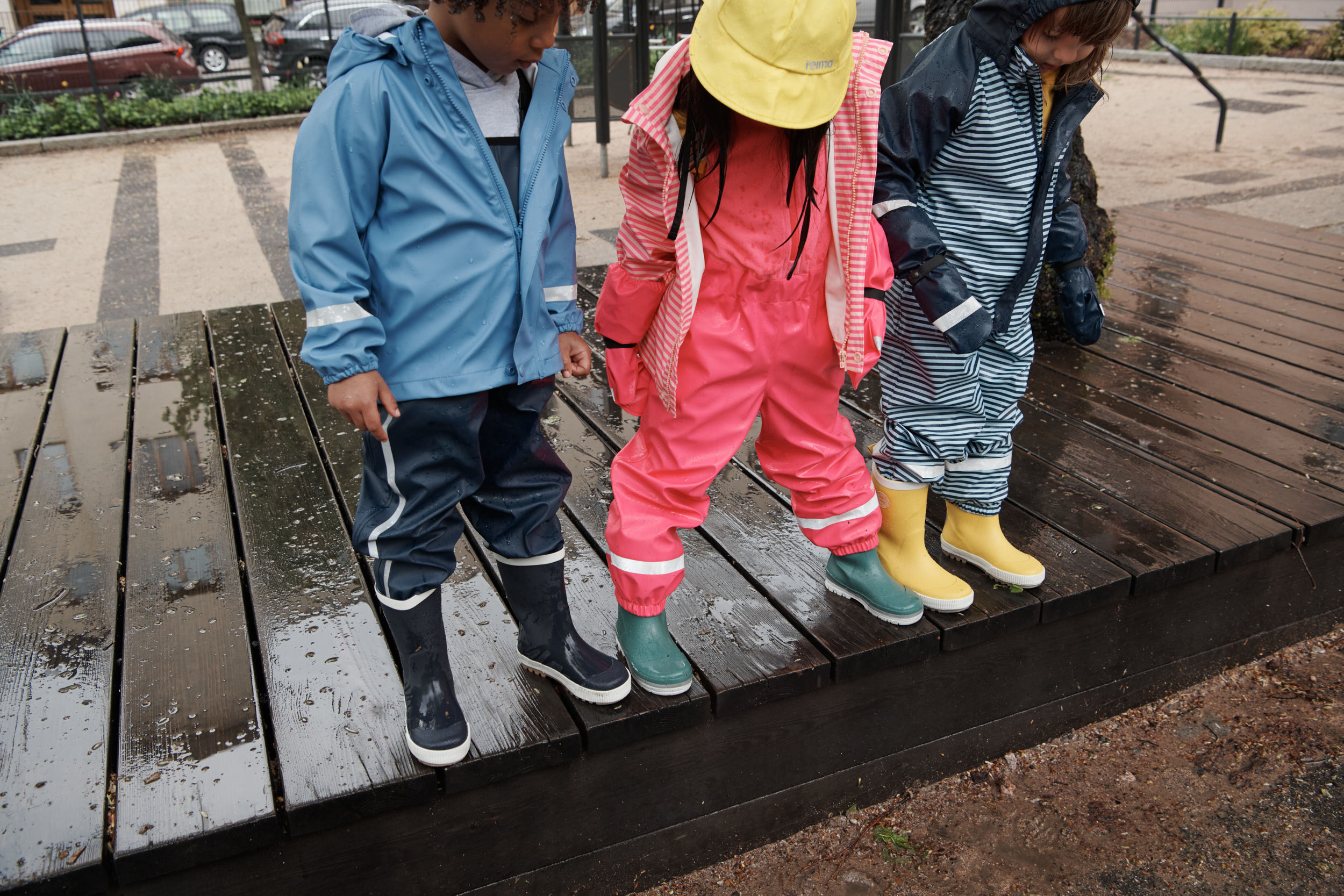 REIMA Kinder Regenhose Lammikko | denim blue – Bild 8