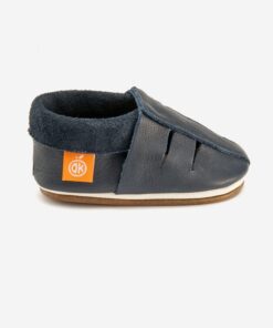 barfussschuh Amigo Sandale blau von Orangenkinder