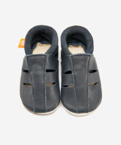 barfussschuh Amigo Sandale blau von Orangenkinder