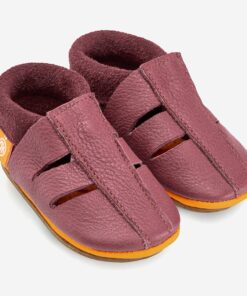 barfussschuh Amigo Sandale lila von Orangenkinder