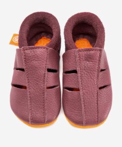 barfussschuh Amigo Sandale lila von Orangenkinder