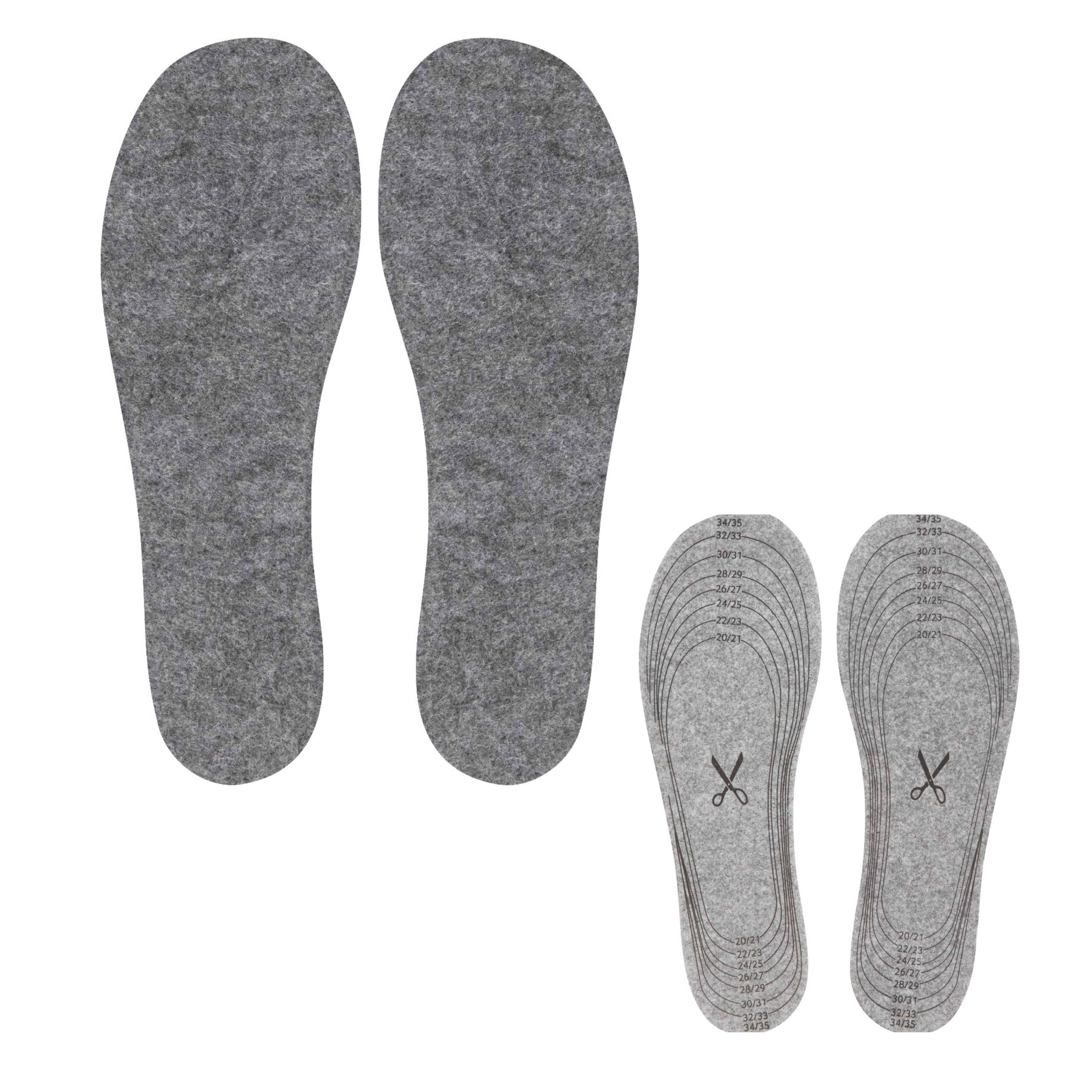 Filz-Einlegesohle