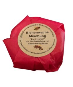 Honigschweiz DIY Bienenwachs Fertigmischung für Bienenwachstücher