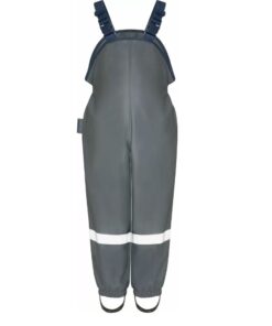 Regenhose mit Träger grau PLAYSHOES