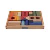 WOODEN STORY Holz Bauklötze (30 Stk.) | Regenbogen