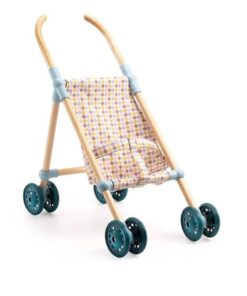 Djeco Puppen Buggy Holz | Little cubes
