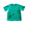 Glückskind T-Shirt Merinowolle & Seide | Hirschkäfer grün