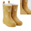Farbwechselnde Winter-Gummistiefel senfgelb von Grass & Air