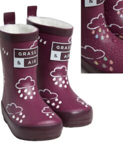 Farbwechsel Winter-Gummistiefel beere von grass & Air