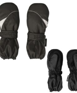 Playshoes Kinder Fausthandschuhe | Schwarz