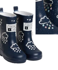 Farbwechsel Gummistiefel navy von Grass & Air