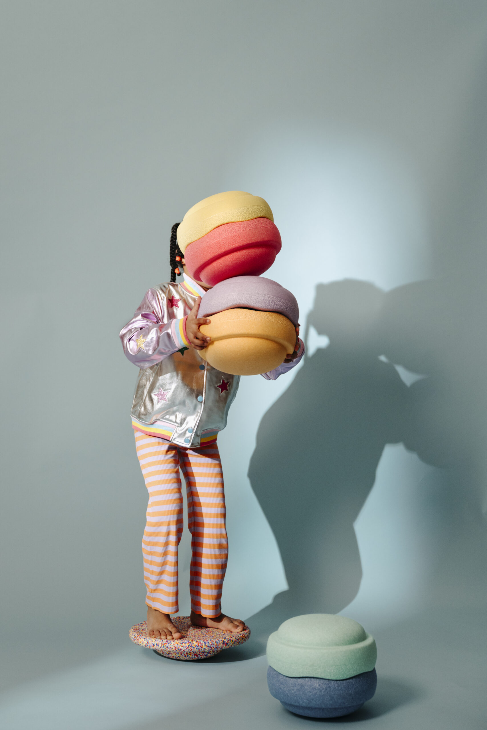 Stapelstein® Super Confetti Rainbow Set 6+1 | pastel – Bild 7