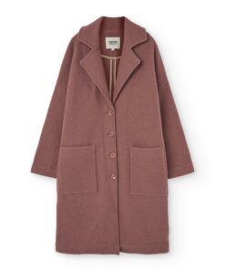 Alternative view of Tiralahilacha ERW Damen Mantel aus 100% RWS Merinowolle ROSA | Rose