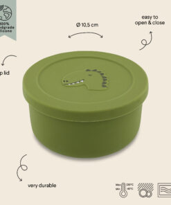 Trixie Silikon Snackbox rund | Dino