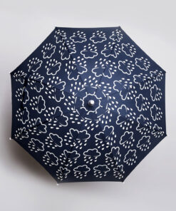 Grass & Air Farbwechselnder Regenschirm | Blau