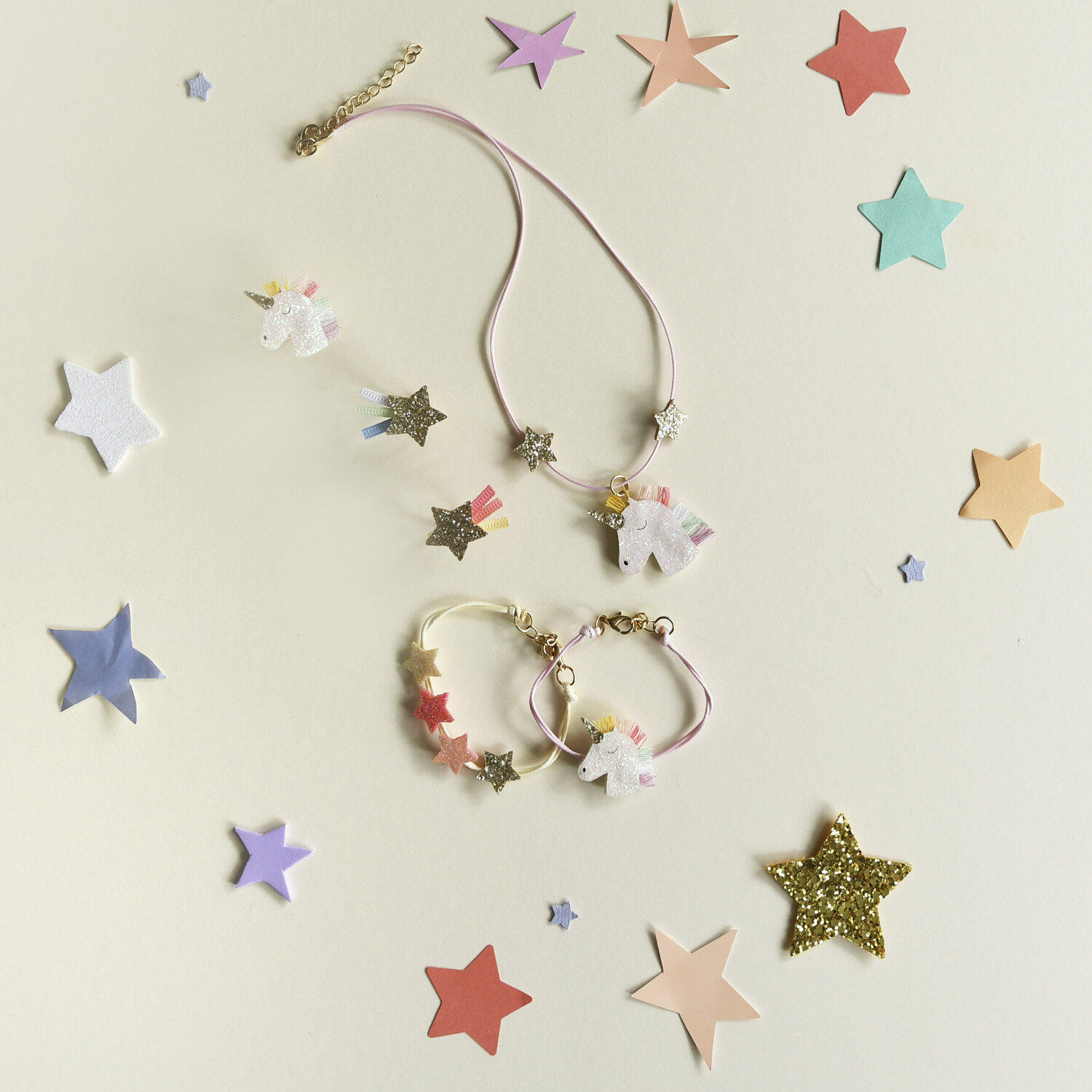 Rockahula Kinder Halskette | Rainbow Unicorn – Bild 4