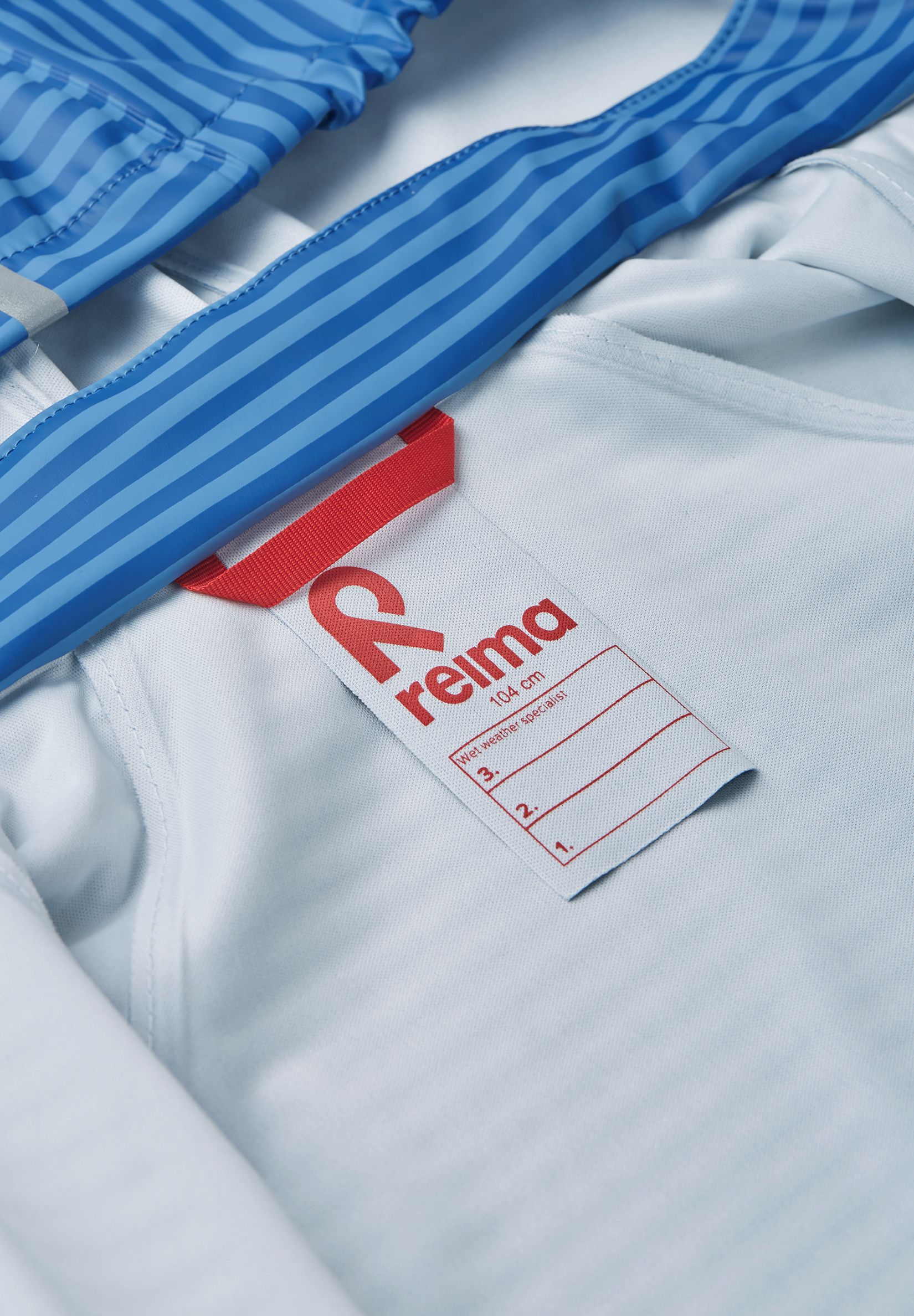 REIMA Kinder Regenjacke Vesi | denim Blue (2nd Season) – Bild 5