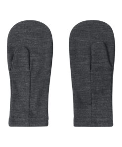 REIMA Kinder Merino Fäustlinge EINO | Black melange