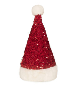 Rockahula Santa-Mütze aus Samt mit Pailletten