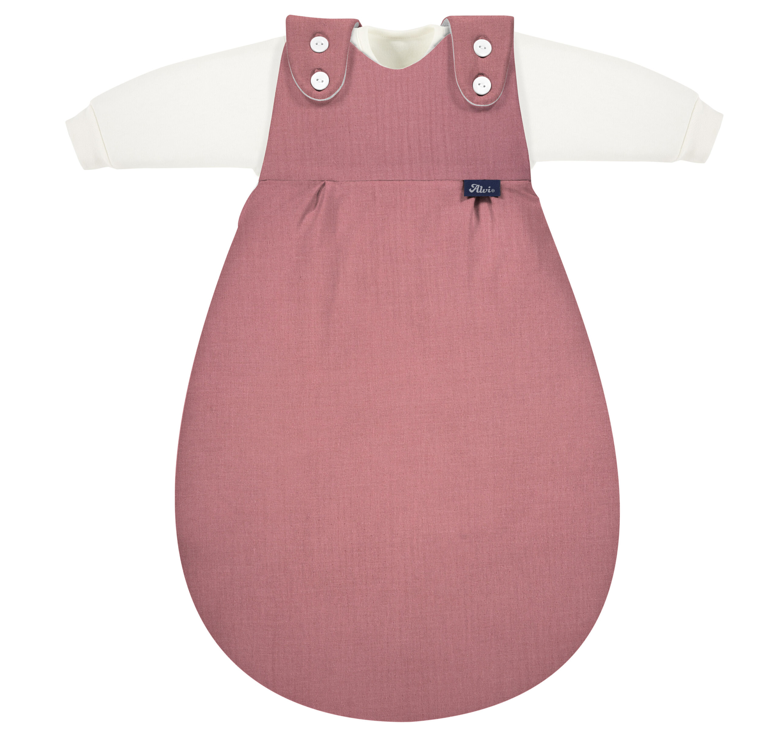 ALVI Ganzjahresschlafsack Baby-Mäxchen® Mull 2tlg. | Fox Glove