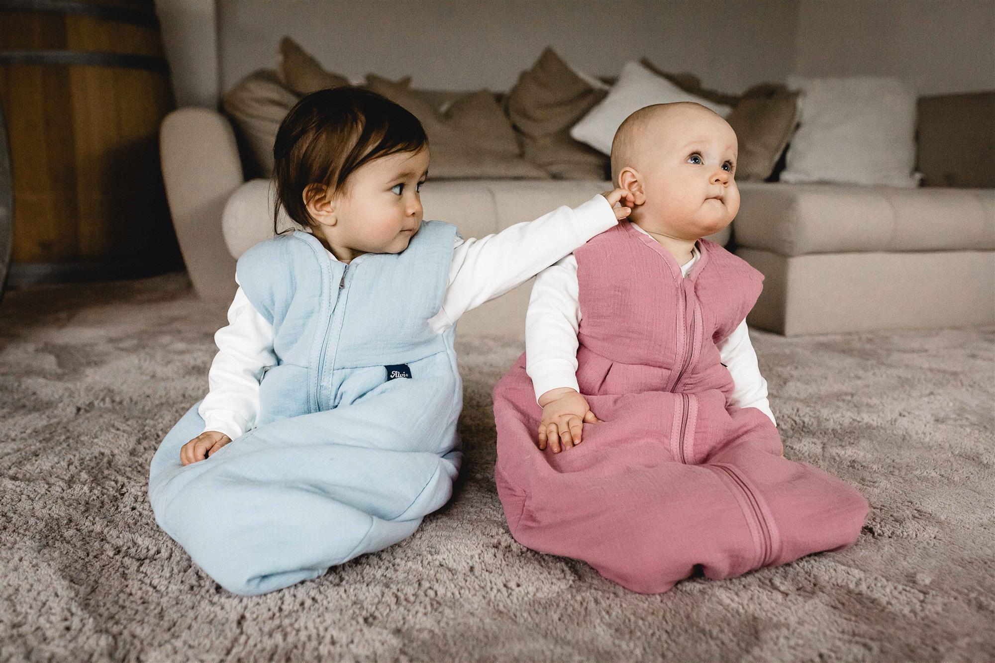 ALVI Ganzjahresschlafsack Mull | Sky way – Bild 2