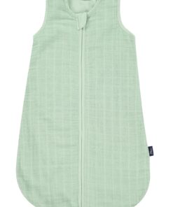 Alvi® Musselin Sommer Schlafsack | uni türkis