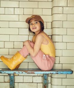 Badekleid ochre aus recycelten PFlaschen von Grass & Air