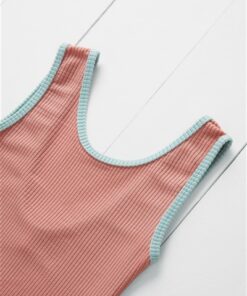 Badekleid rose aus recycelten PFlaschen von Grass & Air