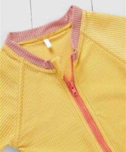 Badeoverall ochre aus recycelten PFlaschen von Grass & Air