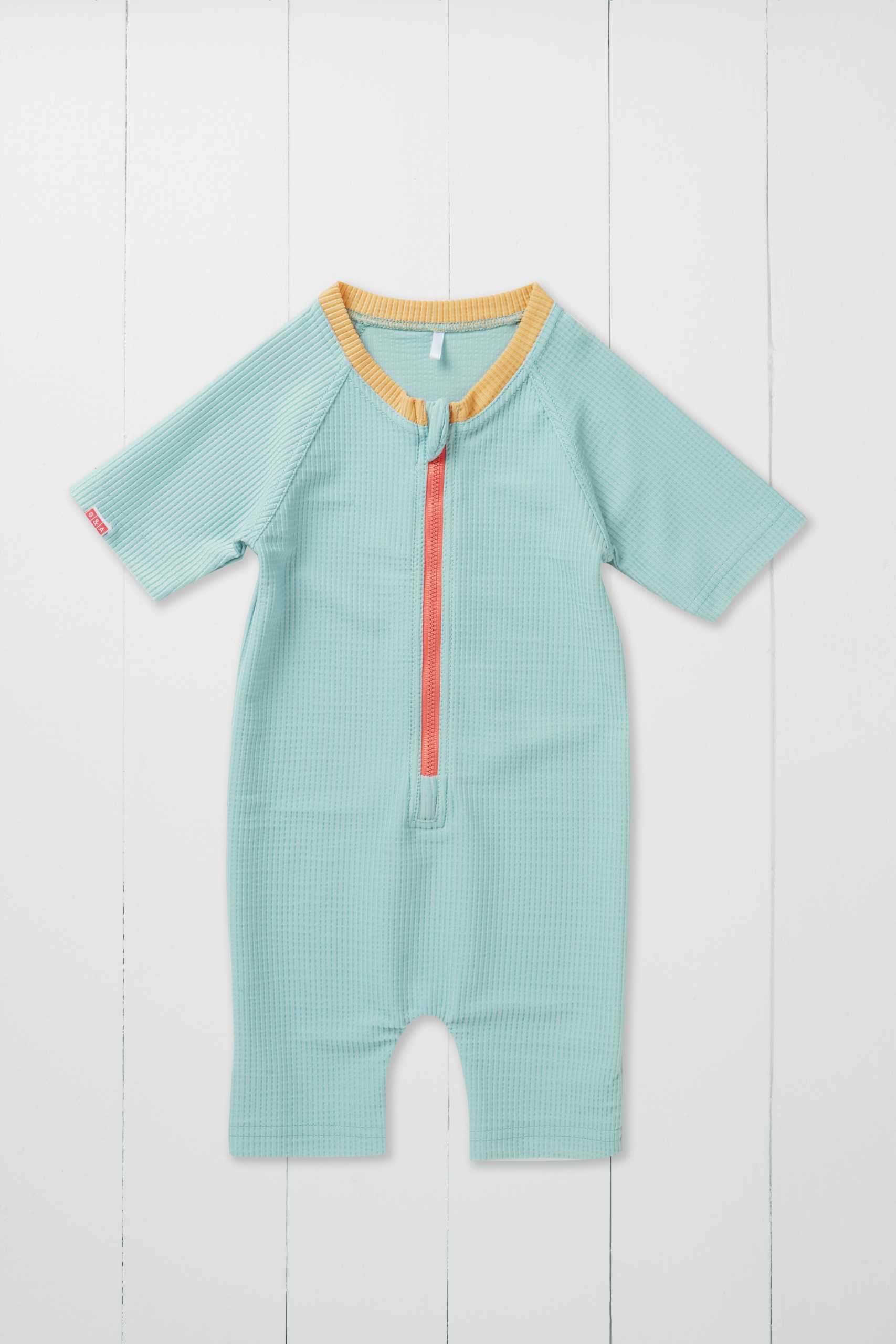 Badeoverall pistachio aus recycelten PFlaschen von Grass & Air