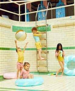 Badeoverall rose aus recycelten PFlaschen von Grass & Air