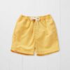Badeshorts ochre aus recycelten PFlaschen von Grass & Air