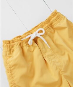 Badeshorts ochre aus recycelten PFlaschen von Grass & Air