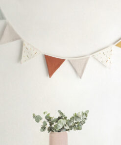 BIBAK Wimpelkette aus Stoff (Restenverwertung) | Sticks ELEMENTS