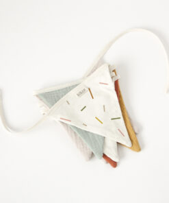 BIBAK Wimpelkette aus Stoff (Restenverwertung) | Sticks ELEMENTS