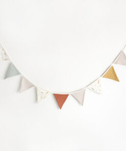 BIBAK Wimpelkette aus Stoff (Restenverwertung) | Sticks ELEMENTS