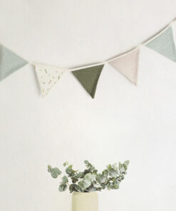 BIBAK Wimpelkette aus Stoff (Restenverwertung) | Sticks SEA