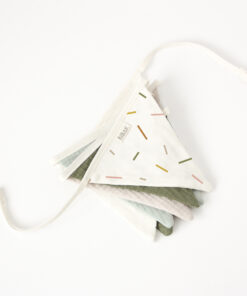 BIBAK Wimpelkette aus Stoff (Restenverwertung) | Sticks SEA